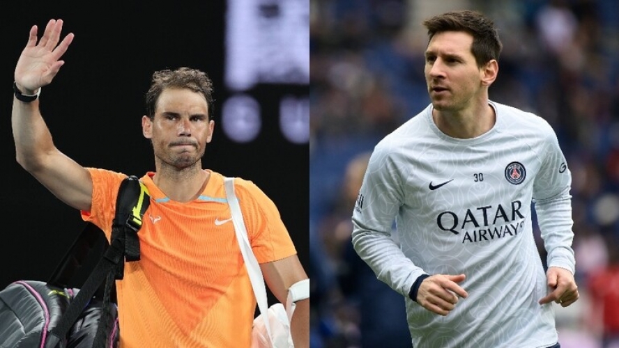 ليونيل ميسي يرد على نادال.. كلماتك تركتني غير قادر على الحديث