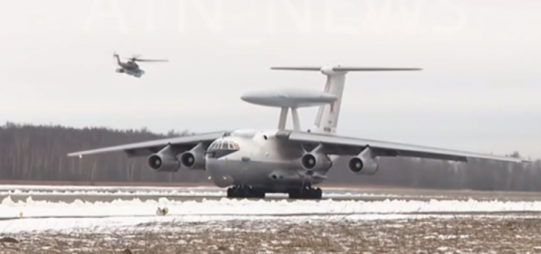 محاولة فاشلة لاستهداف رادار روسي طائر في جمهورية بيلاروسيا   