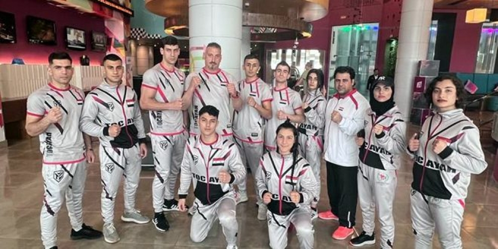  سورية تحرز فضيتان وبرونزية في البطولة العربية للمواي تاي