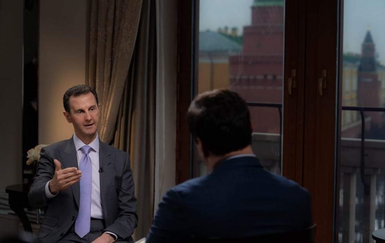 الرئيس الأسد لـ قناة RT:  الاتفاق الإيراني السعودي مفاجأة رائعة وسينعكس إيجاباً على كل المنطقة 