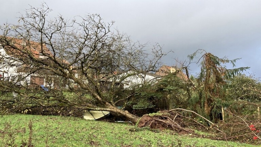14 قتيلا جراء إعصار ضرب الولايات المتحدة
