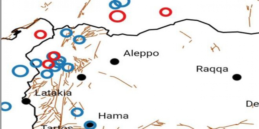 المركز الوطني للزلازل يسجل ٦ هزات أرضية