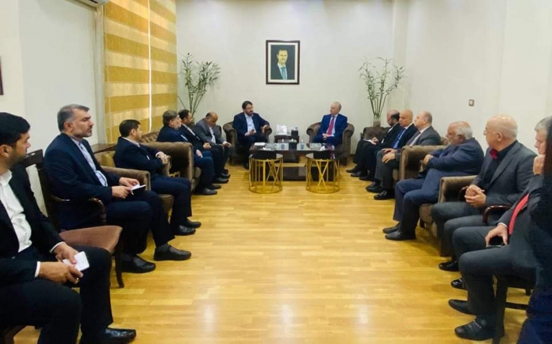 مباحثات سورية إيرانية لتطوير التعاون في مجالات النقل البري والبحري والجوي