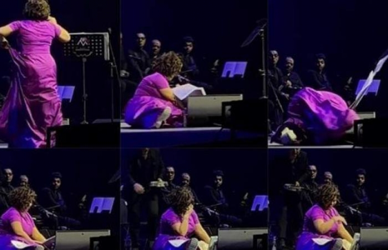 بعد سقوطها أمس وهي تغني على المسرح... ما الحالة الصحة للفنانة شيرين ؟