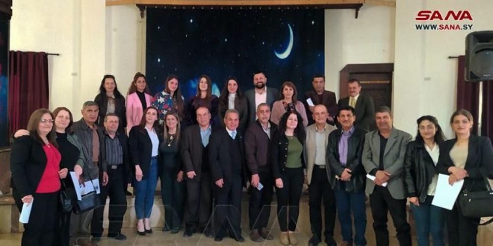 مجلس مدينة سلمية يكرم 65 مهندساً معمارياً من لجنة السلامة الإنشائية