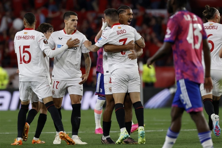 إشبيلية يتغلب على يوفنتوس ويتأهل لنهائي بطولة الدوري الأوروبي