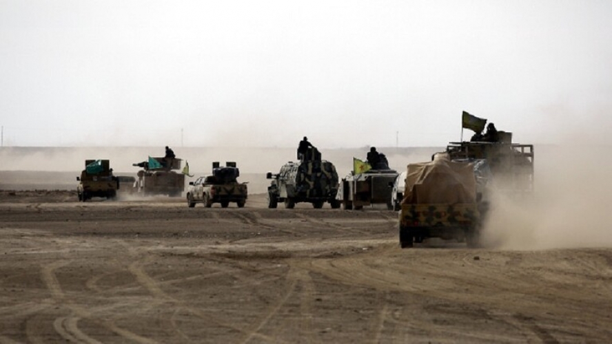 مقتل 4 مسلحين في (قسد) بينهم قيادي بانفجار عبوة ناسفة بمدرعتهم شرقي سورية