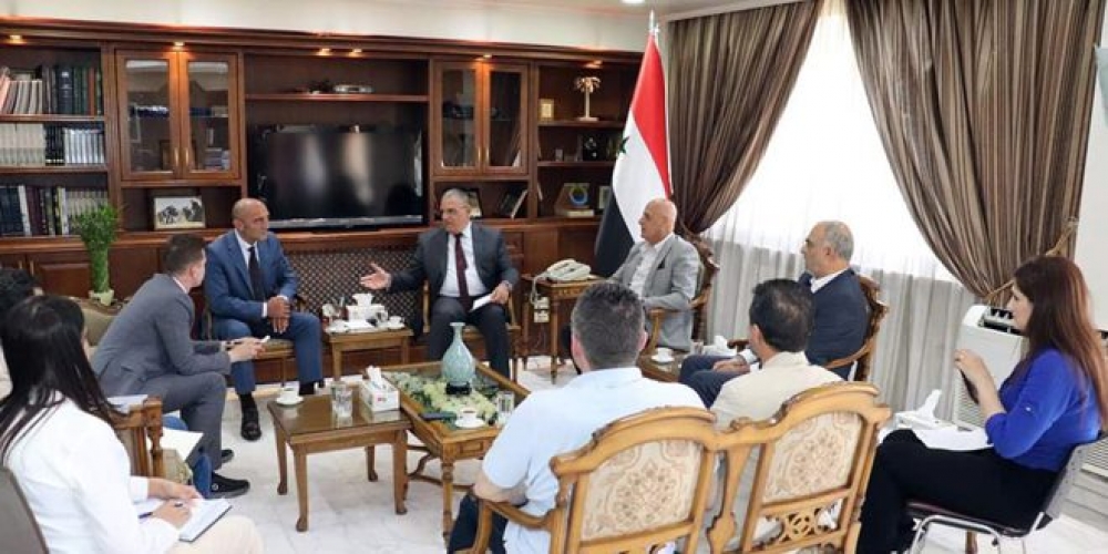 مباحثات سورية روسية للتعاون في مجالات إطفاء الحرائق والتقانات الزراعية وتأمين الأسمدة