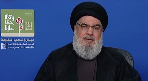 تهديد حسن نصر الله بإعادة 