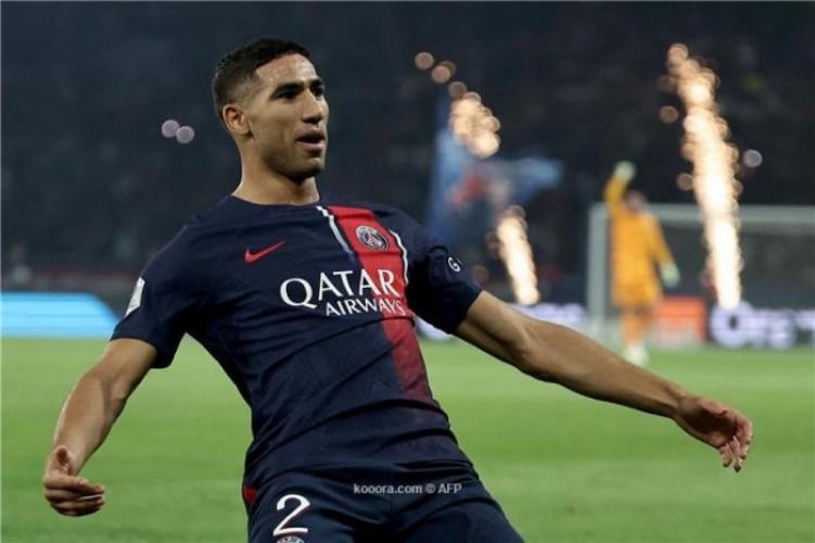 حكيمي يسجل هدفا عالميا في شباك مارسيليا.. 