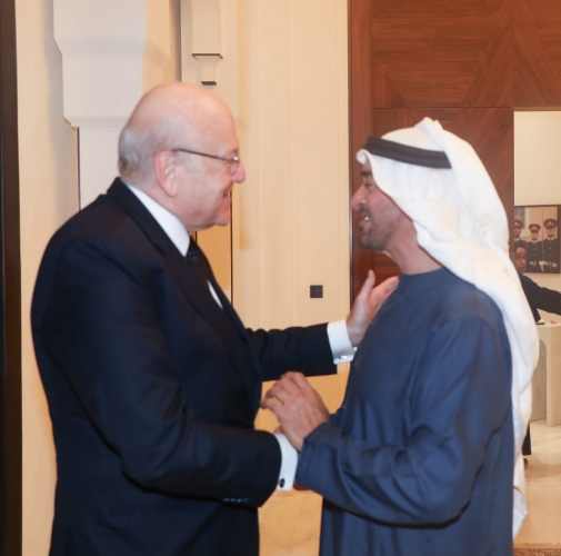 اتفاق إماراتي لبناني على إتخاذ الإجراءات اللازمة لإعادة افتتاح سفارة الإمارات في بيروت 