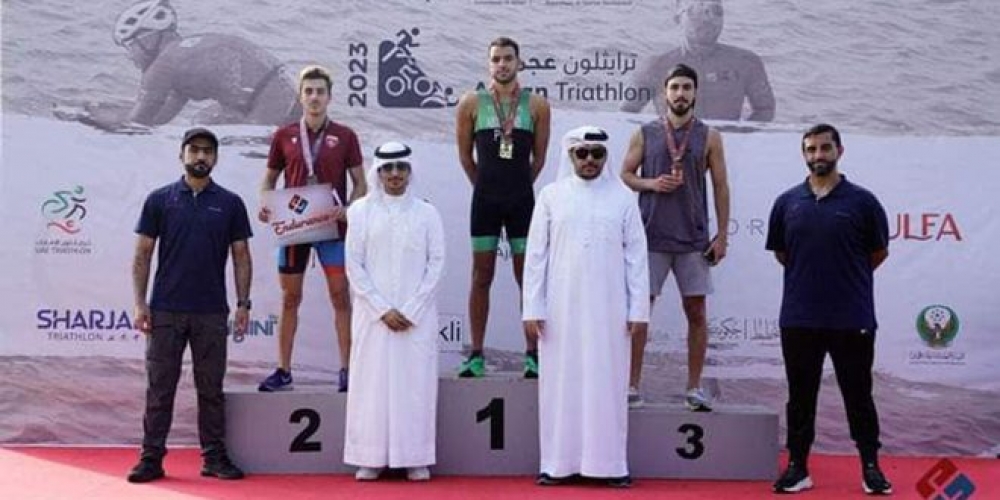 لاعبان في منتخب سورية للترياثلون يحققان مراكز ثانية وثالثة ببطولة عجمان الدولية
