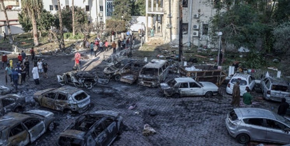 تحقيق لـ نيويورك تايمز يؤكد أن صاروخ المستشفى المعمداني في غزة أطلق من إسرائيل