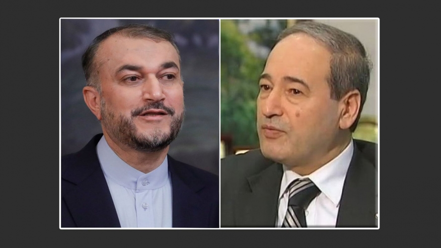 اتصال هاتفي بين المقداد وعبد اللهيان بخصوص الوضع في فلسطين المحتلة