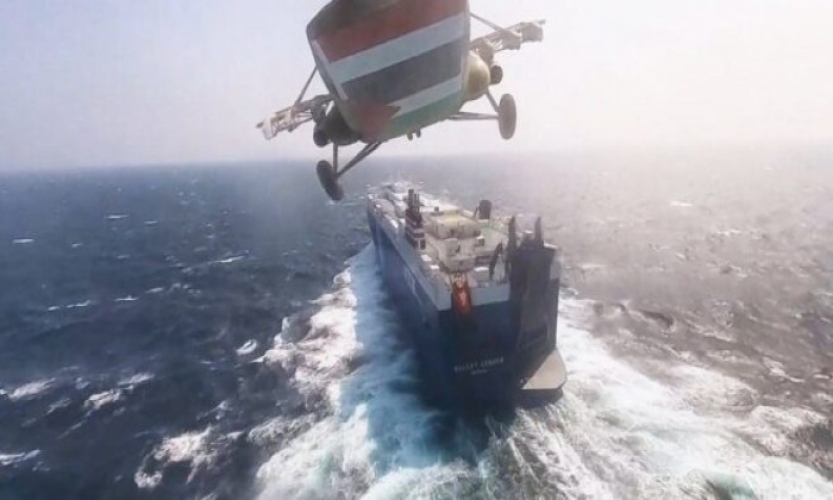 القوات المسلحة اليمينة تنشر مشاهد العملية التي هزت كيان الإحتلال الإسرائيلي وأمنه الغذائي