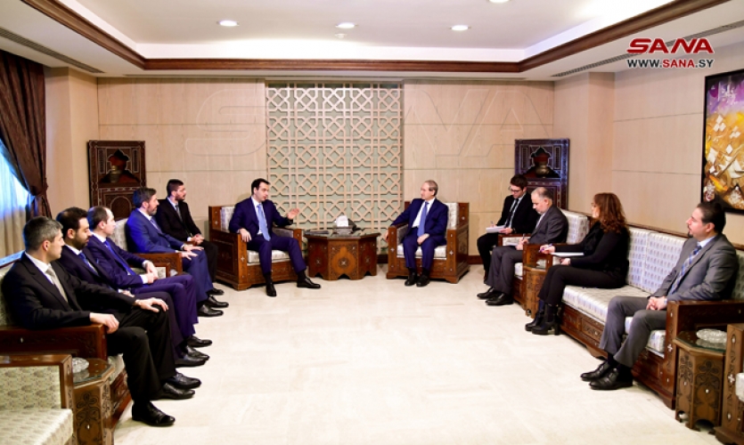 الوزير المقداد ونظيره الأبخازي يجريان جولة مباحثات ختامية أكدا خلالها أهمية تطوير العلاقات الثنائية