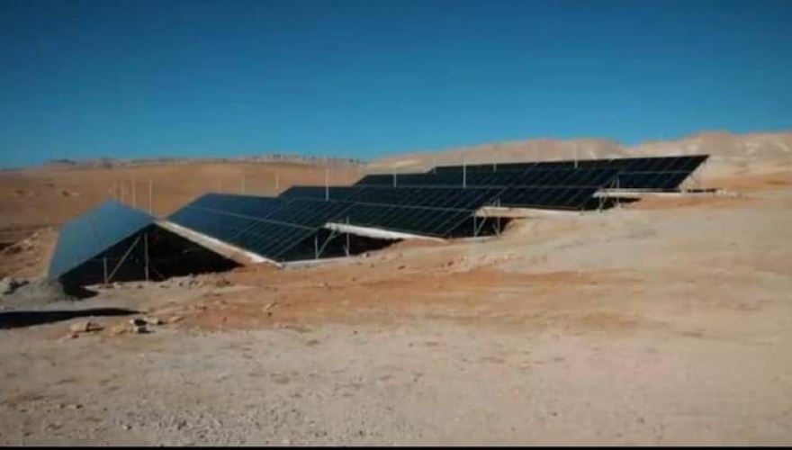 بالتعاون مع الأمانة السورية للتنمية تنفيذ مشروع طاقة بديلة لتشغيل بئر الوردة الشامية