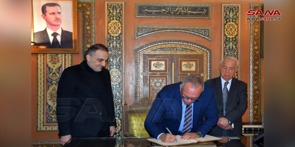 غرفة تجارة دمشق تبحث مع السفير البرازيلي سبل تعزيز العلاقات التجارية