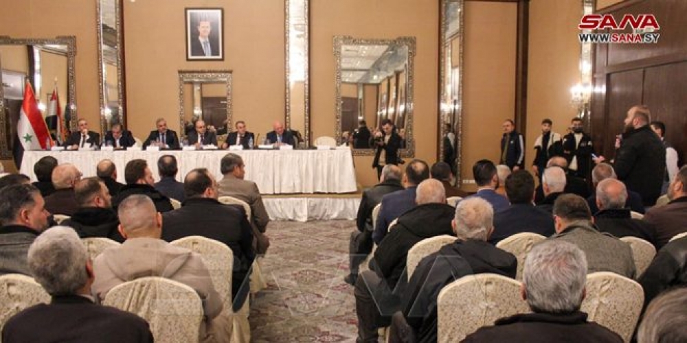 تجار حلب يطالبون بزيادة كمية الطاقة الكهربائية وإلغاء ربط التأمينات الاجتماعية بالسجل التجاري