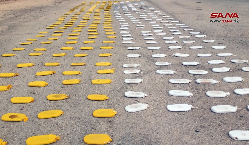 الجهات المختصة تحبط عملية تهريب مخدرات قرب مناطق سيطرة الاحتلال الامريكي على حدود الأردن