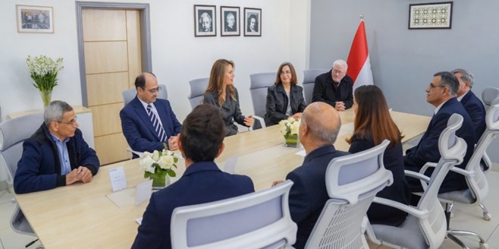 السيدة أسماء الأسد خلال زيارتها هيئة التميز والإبداع: الوصول لمنظومة كاملة للتعليم الإبداعي يكون عبر ترسيخ ثنائية العلم والمعرفة مع الهوية والانتماء