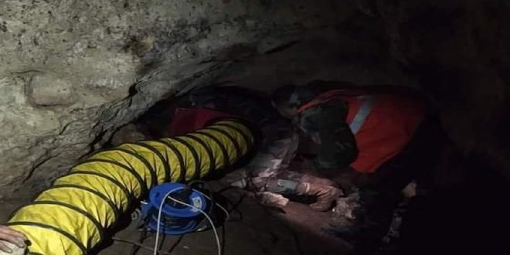 فقدان شاب في مغارة الدلبة بطرطوس