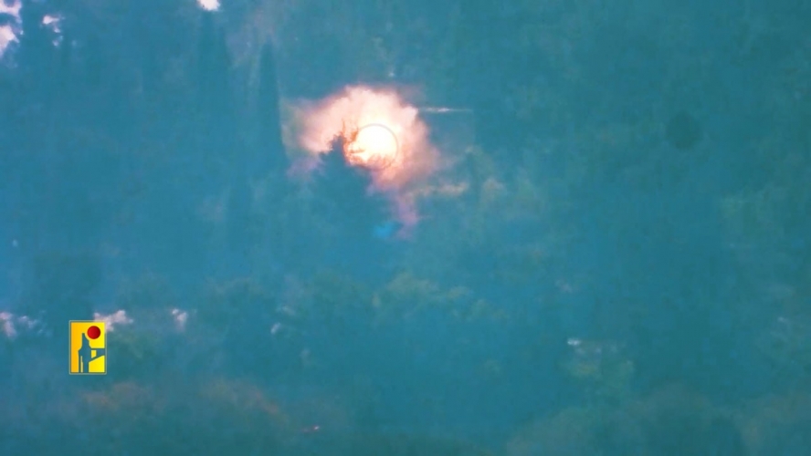 حزب الله يقصف مواقع وثكنات ومرابض لمدفعية الاحتلال الإسرائيلي 