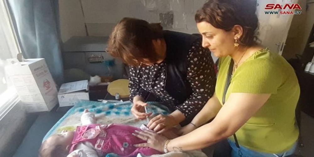 انطلاق حملة اللقاح الوطنية لمتابعة الأطفال المتسربين وتعزيز اللقاح الروتيني