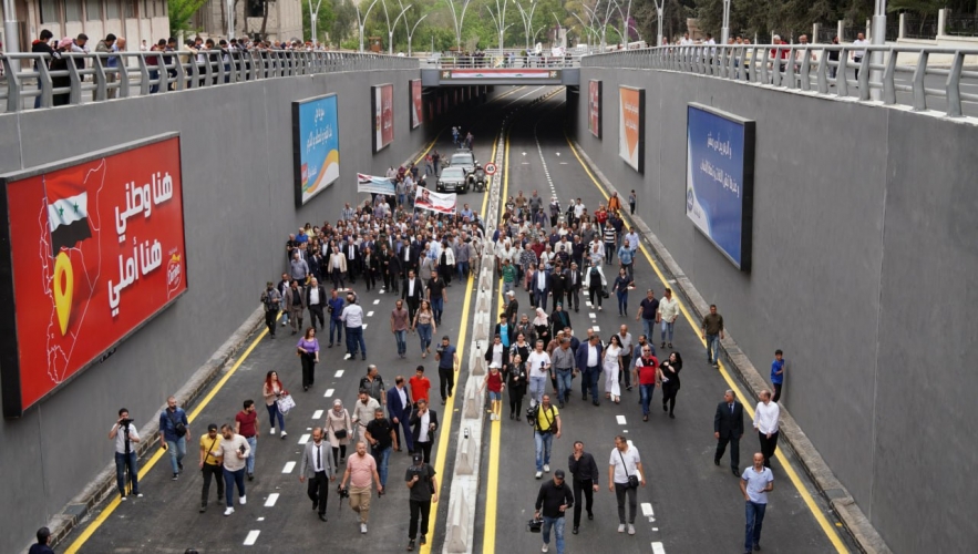 نفق المواساة بالتفاصيل.. مشروع نوعي يشكل أولوية لمحافظة دمشق