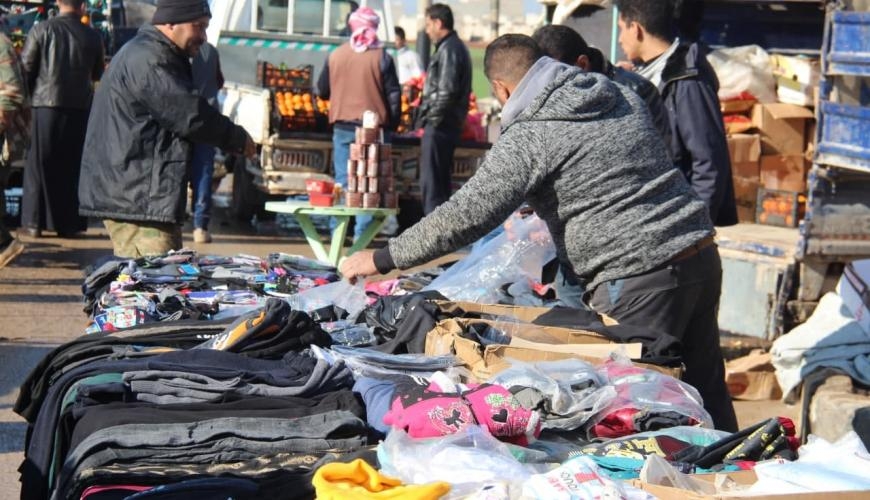العمل على تنظيم الأسواق الشعبية في حلب والحد من الإشغالات
