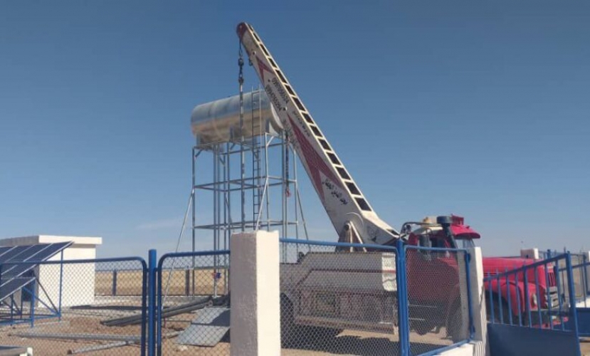 بالتعاون مع اليونسيف تأهيل خمسة آبار لمياه الشرب بريف الحسكة 