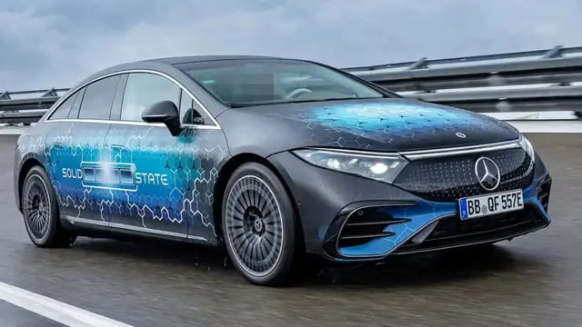 ثورة في عالم السيارات.. أول سيارة كهربائية ببطارية صلبة من مرسيدس