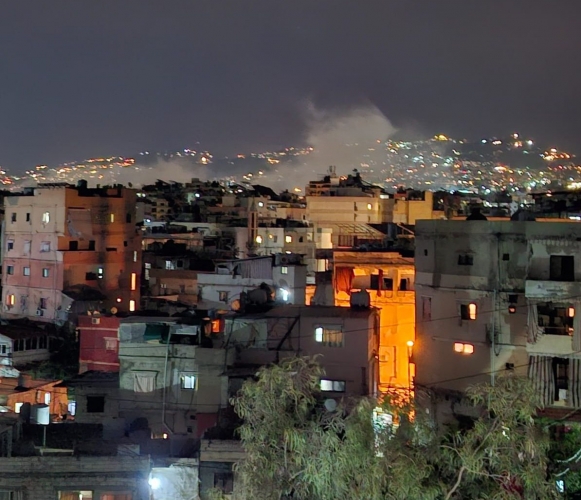 عدوان اسرائيلي يستهدف الضاحية الجنوبية لبيروت