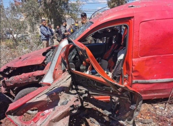 تواصل الخروقات الإسرائيلية في جنوب لبنان سقوط شهيد وجرحى في عيترون