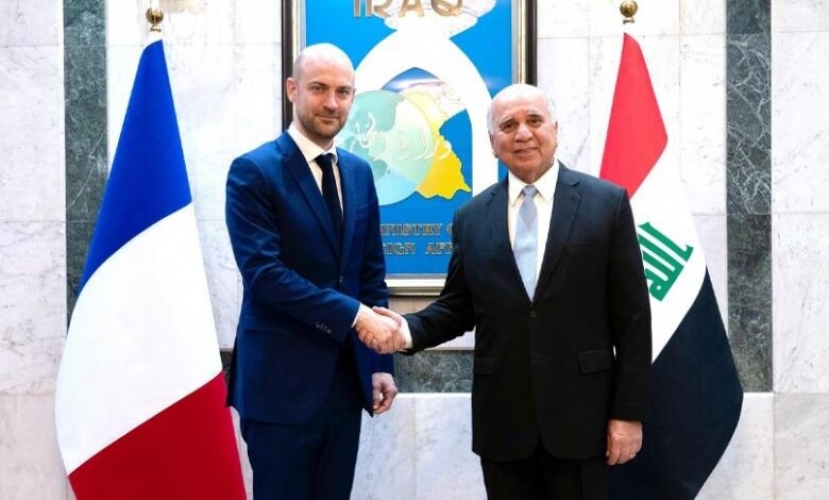 العراق وفرنسا: ندعم استقرار سوريا وبناء عملية سياسية شاملة