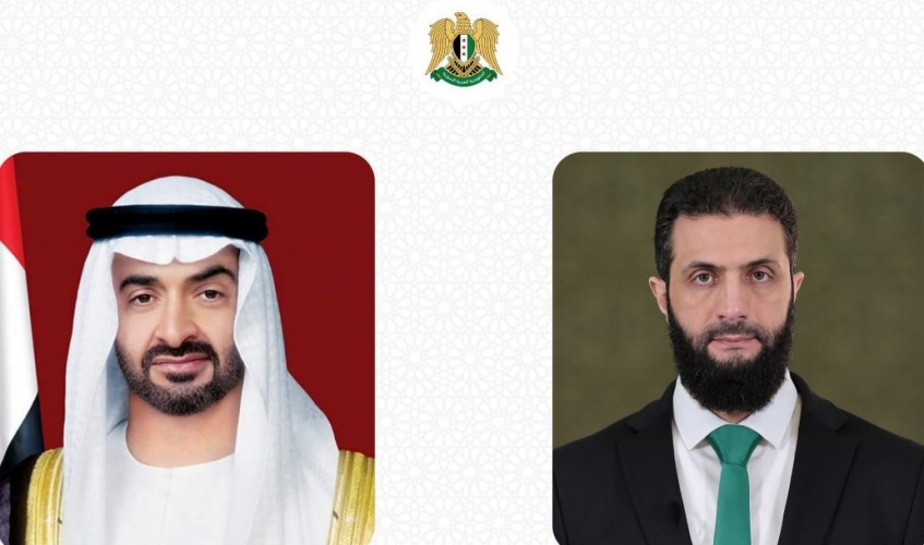 الرئيس الشرع يهنئ رئيس الإمارات وأمير قطر وملك البحرين بمناسبة عيد الأضحى المبارك