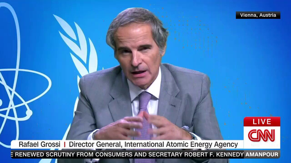 غروسي يُؤكد مرة أخرى سلمية البرنامج النووي الإيراني