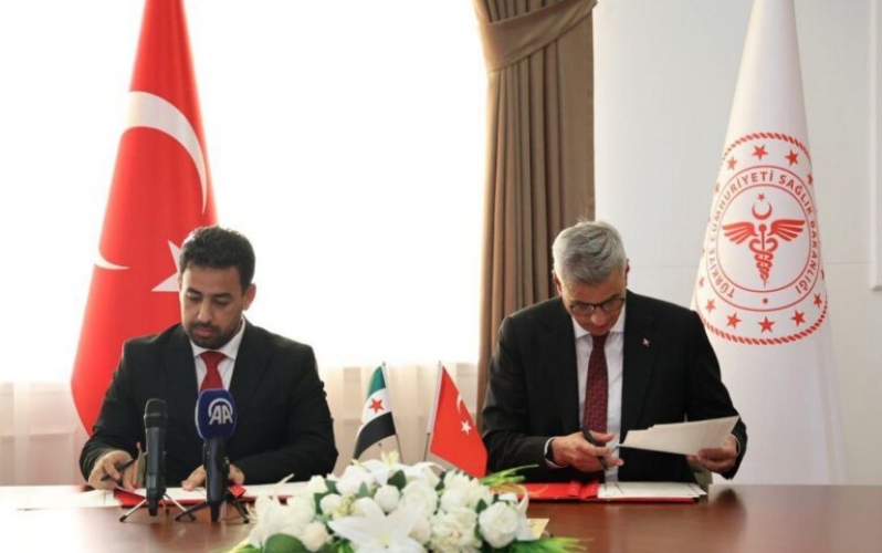 توقيع اتفاقية تعاون مع تركيا لتأهيل مشافٍ في سوريا