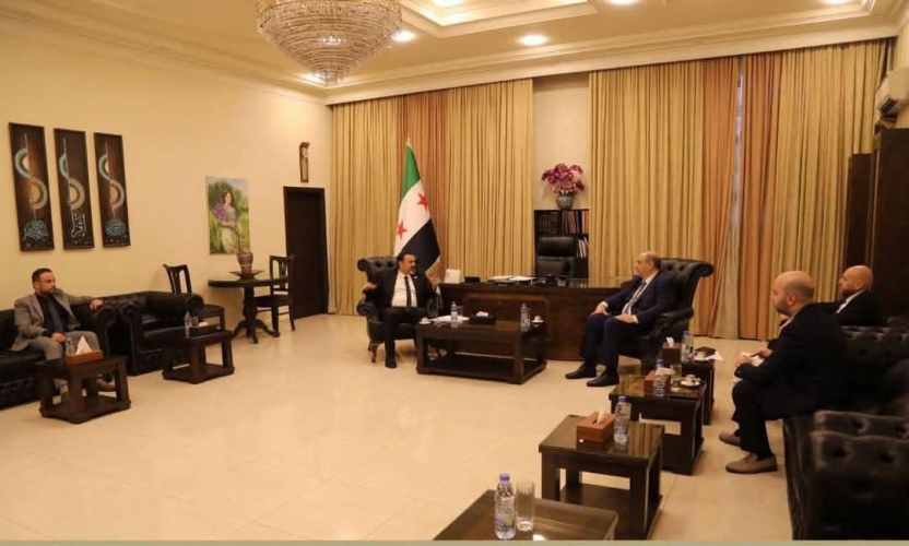 وزير التربية يبحث مع شبكة الآغا خان سبل دعم القطاع التعليمي