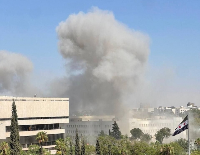 ارتقاء ثلاثة أشخاص وإصابة 34 آخرين جراء الاعتداءات الإسرائيلية على دمشق