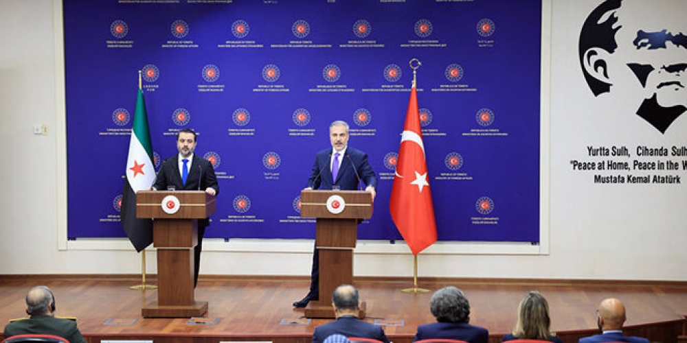 الشيباني: نمد يدنا لكل شراكة تحترم أمن ووحدة سوريا وسلامة أراضيها.. فيدان: ندعم سوريا الجديدة في مساعيها لتحقيق الاستقرار والتنمية