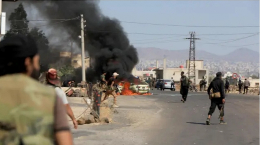 خرق جديد للهدنة غربي السويداء.. عمليات إحراق لمنازل ورمايات بالأسلحة المتوسطة