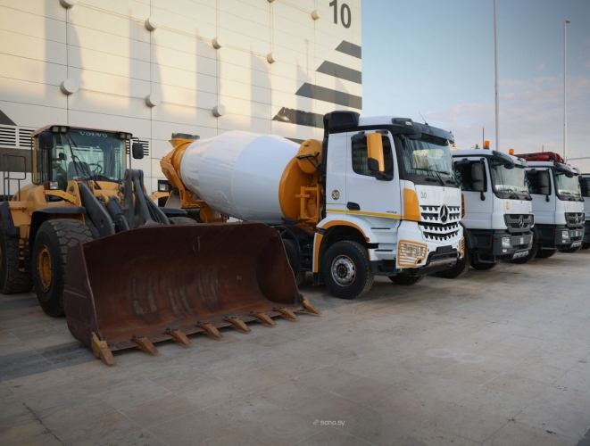 انطلاق فعاليات معرض “سيريا بيلد” الدولي للبناء في مدينة المعارض بدمشق