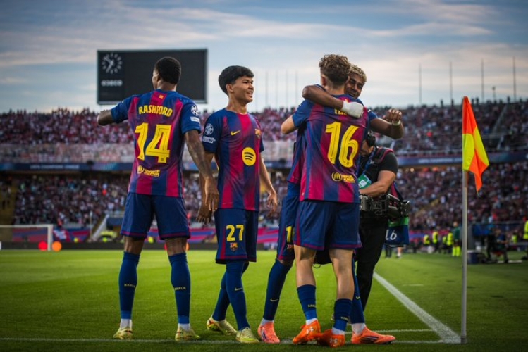 برشلونة يهزم أولمبياكوس بسداسية في الجولة الثالثة بدوري أبطال أوروبا