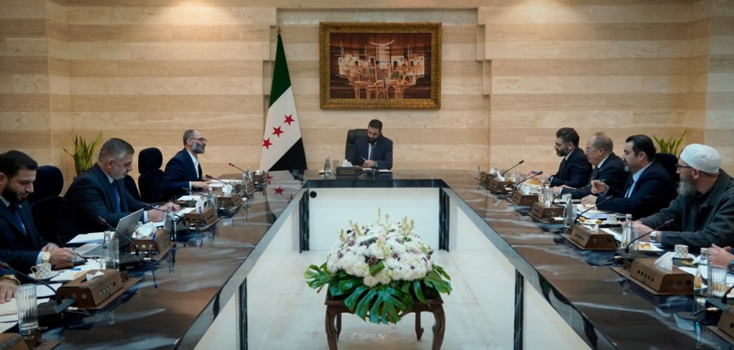 الرئيس الشرع يترأس اجتماعاً لمتابعة آخر المستجدات في قطاع التعليم وتطوير المناهج