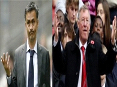 فيرغسون يطلب مساعدة مورينيو للفوز على برشلونة