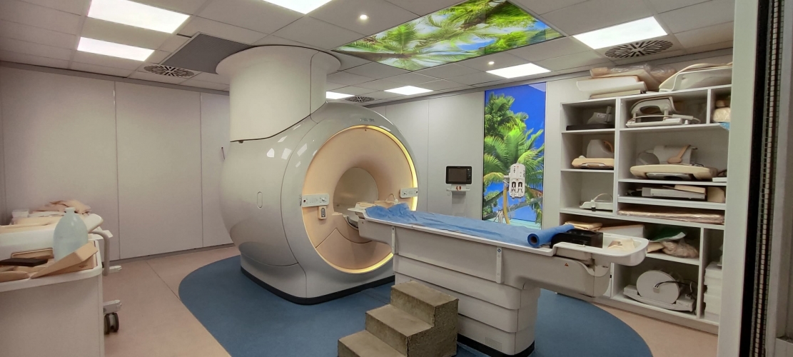 المشفى الوطني الجامعي بدمشق يعيد جهاز المرنان للخدمة بعد إصلاحه