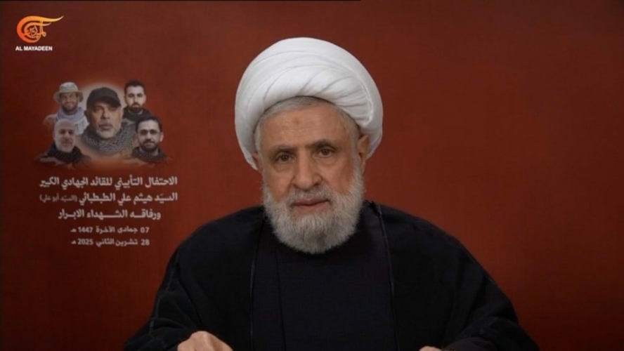 الشيخ قاسم: اغتيال الشهيد الطبطبائي ورفاقه اعتداء سافر ومن حقنا الرد وسنحدّد التوقيت لذلك