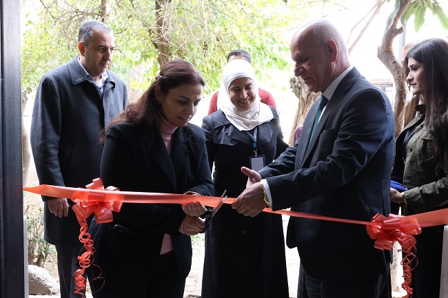 جامعة دمشق تفتتح مركز المعلومات والمستودع الرقمي بالجامعة