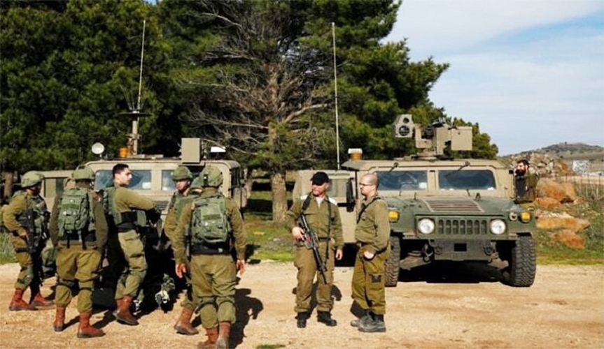 دورية للاحتلال الإسرائيلي تنفذ أعمال تجريف قرب سد بريقة بريف القنيطرة الأوسط